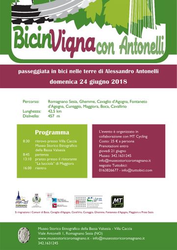 Un tour in bicicletta nelle terre di Alessandro Antonelli Un tour in bicicletta nelle terre di Alessandro Antonelli