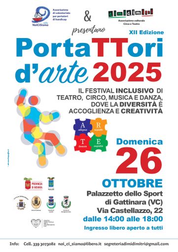 Gattinara celebra l’arte inclusiva con “PortaTTori d’Arte 2025”