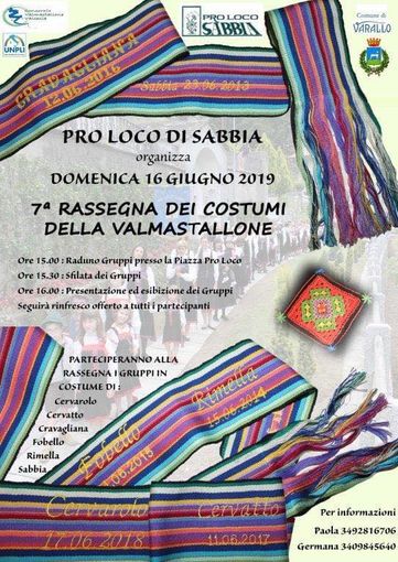 A Sabbia il raduno dei costumi della Val Mastallone A Sabbia il raduno dei costumi della Val Mastallone