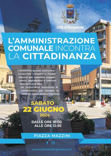 A Borgosesia l'amministrazione incontra i cittadini A Borgosesia l'amministrazione incontra i cittadini