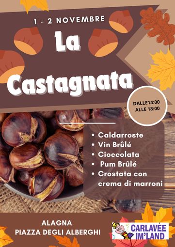 “La Castagnata” ad Alagna: due giorni di sapori e tradizione in Piazza degli Alberghi