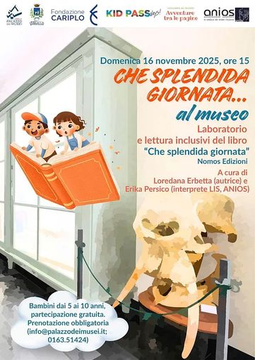 Una “splendida giornata” al Museo di Varallo con laboratorio e lettura inclusiva per bambini