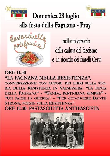 Torna la festa alla Fagnana di Pray