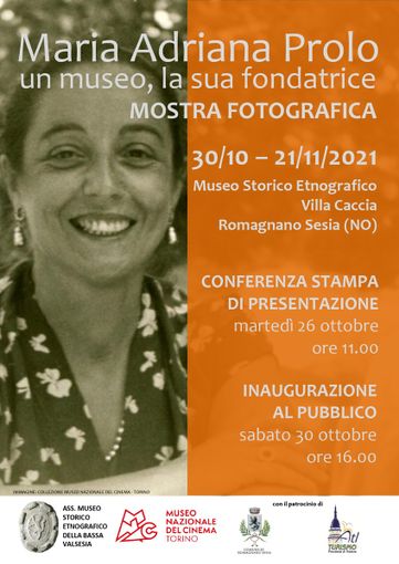 Maria Adriana Prolo: un museo, la sua fondatrice. Una mostra ricorda la fondatrice del Museo del Cinema e del Museo di Romagnano Maria Adriana Prolo: un museo, la sua fondatrice. Una mostra ricorda la fondatrice del Museo del Cinema e del Museo di Romagnano