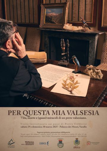 Teatro a Varallo: “Per questa mia Valsesia – Vita, morte e (quasi) miracoli di un prete valsesiano”
