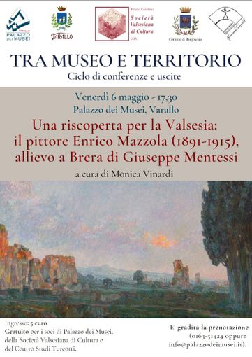 Varallo: Il Pittore Enrico Mazzola, riscoprire e approfondire la sua figura