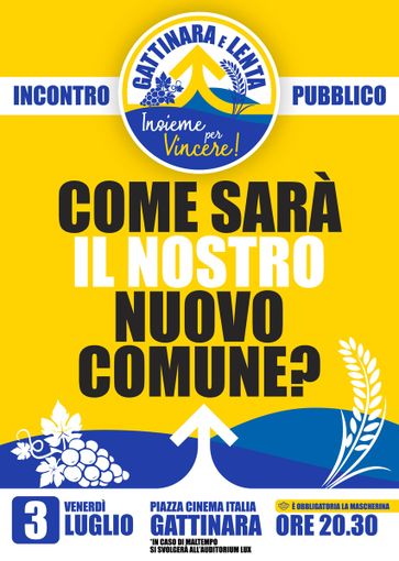 Fusione Lenta-Gattinara, come sarà il Comune? Nuovo incontro pubblico