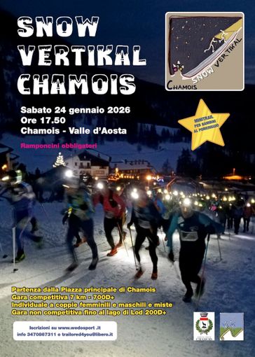 Snow Vertikal Chamois, iscrizioni quasi al completo: ultimi pettorali disponibili