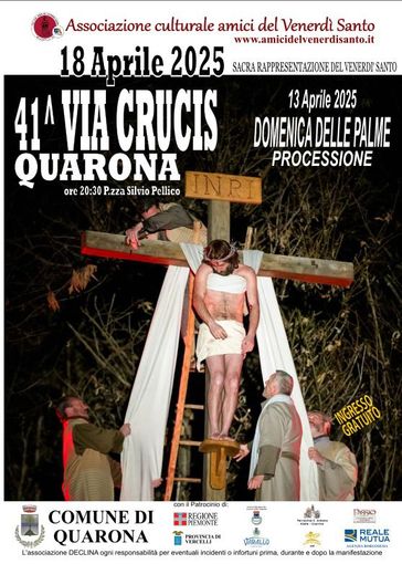 41° edizione della Via Crucis di Quarona