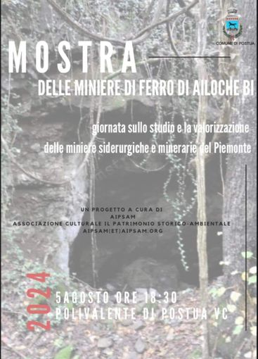A Postua la mostra sulle miniere di ferro di Ailoche