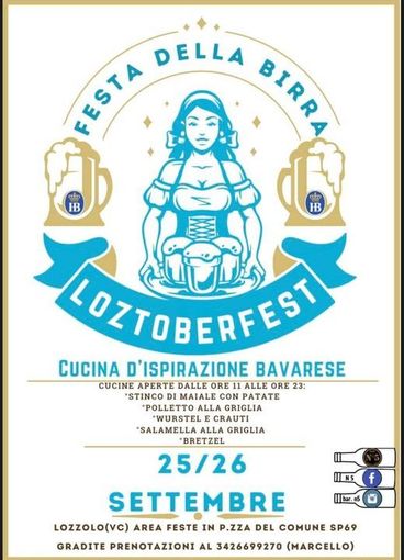 Lotzoberfest: La tradizione bavarese arriva a Lozzolo Lotzoberfest: La tradizione bavarese arriva a Lozzolo