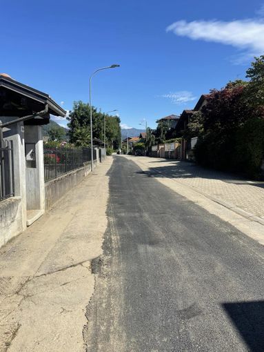 Quarona: Completati i lavori di regimazione acque in via Visella