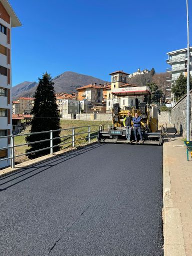 Varallo: Riapertura di via 4 novembre