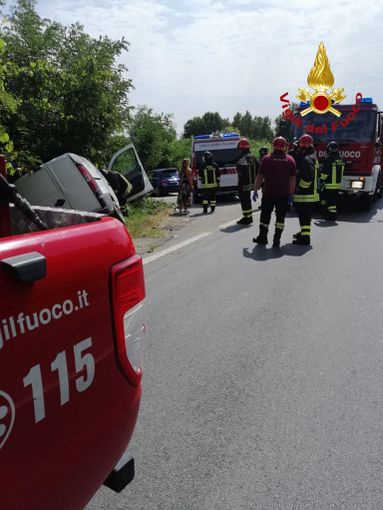 Incidente a Romagnano Sesia