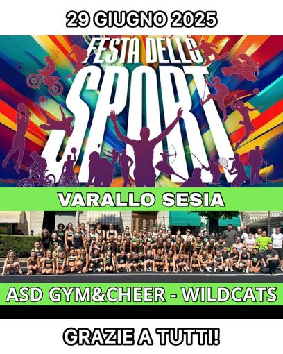 Si conclude con successo la stagione sportiva dell'ASD Gym&amp;Cheer