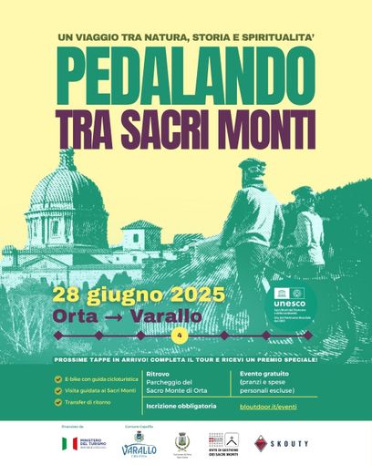 Pedalando tra i Sacri Monti: da Orta a Varallo per una giornata tra natura, arte e sport