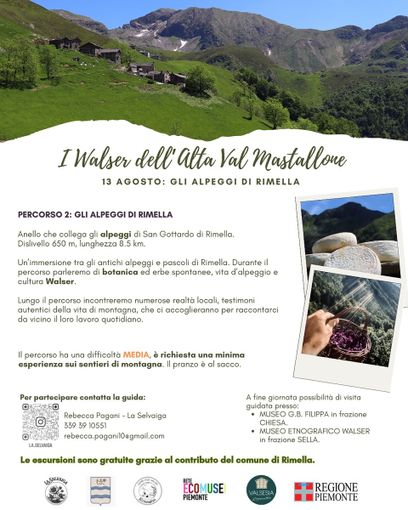 I Walser dell’Alta Val Mastallone: alla scoperta degli alpeggi di Rimella