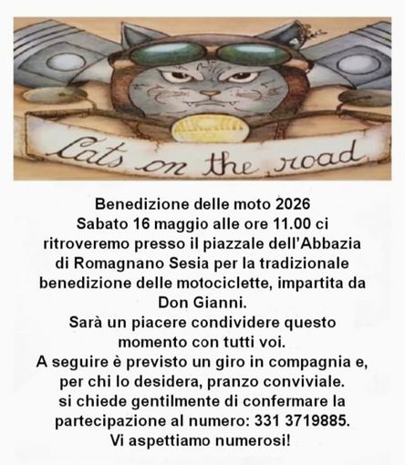 Romagnano Sesia, torna la tradizionale benedizione delle moto Romagnano Sesia, torna la tradizionale benedizione delle moto