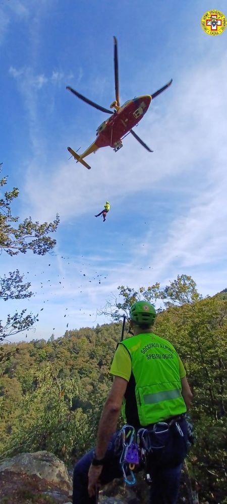 Per il Soccorso Alpino e Speleologico Piemontese è stata una giornata impegnativa con 15 interventi effettuati nelle montagne della regione