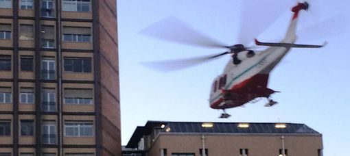 Elisoccorso (foto di repertorio) Elisoccorso (foto di repertorio)