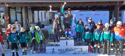 Giovani sciatori protagonisti al "Trofeo Sara Assicurazioni" a Bielmonte