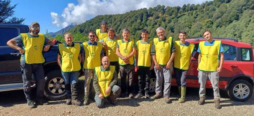Manutenzione del territorio a Quarona: i “Big Hunters Federcaccia” al lavoro sul Monte Tovo