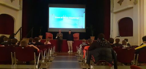 Daniele Cassioli al teatro civico di Varallo Daniele Cassioli al teatro civico di Varallo