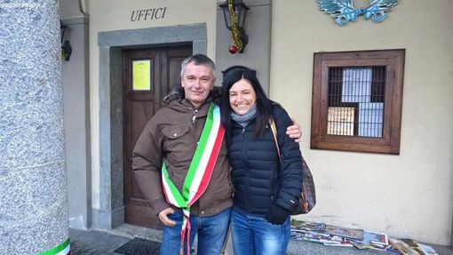 Il sindaco Davide Ferraris Il sindaco Davide Ferraris