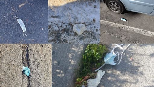 Abbandono delle mascherine, un richiamo al senso civico per non deturpare la Valle Abbandono delle mascherine, un richiamo al senso civico per non deturpare la Valle