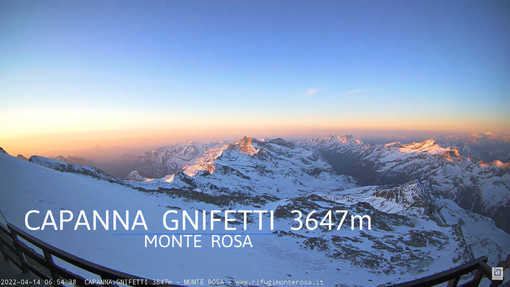 Riattivate le webcam della Capanna Gnifetti Riattivate le webcam della Capanna Gnifetti