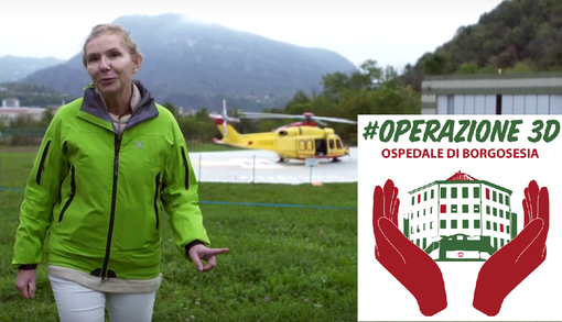 #Operazione3D Ospedale di Borgosesia, Fondazione Valsesia: &quot;Grazie è dir poco&quot;