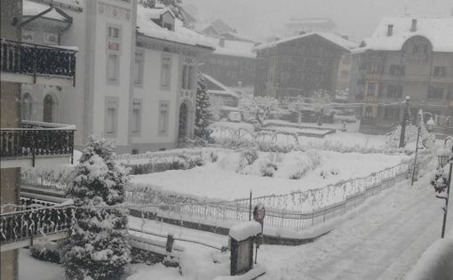 Neve su gran parte del Piemonte, ora anche in Valsesia