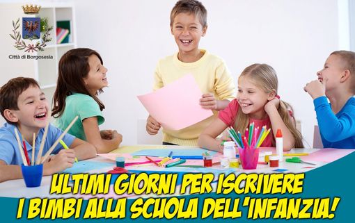 Borgosesia, la modernità dell’offerta formativa della scuola dell’infanzia