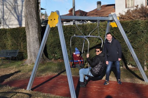 Gattinara, un nuovo gioco al Parco della Vita e al parchetto di San Bernardo