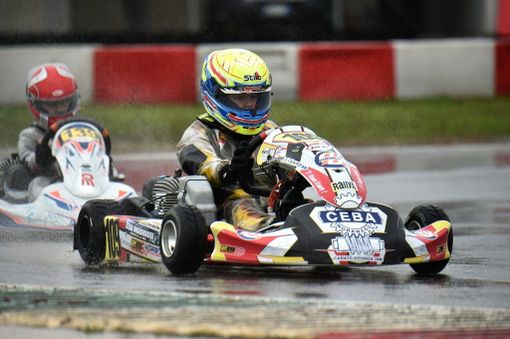 Franciacorta Karting Track, Leonardo De Grandi ha debuttato nel campionato Rok Cup Italia 2024.