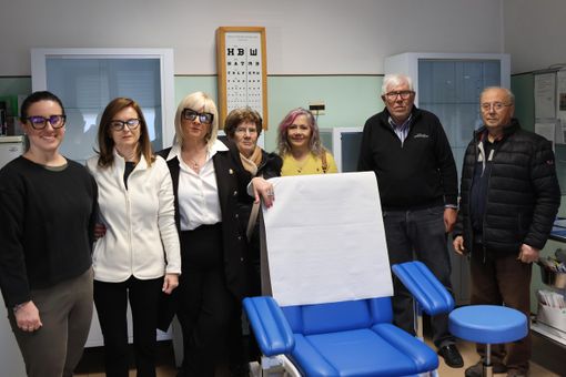 A Scopello nuovi arredi per l’ambulatorio comunale grazie alla lotteria benefica della Busto-Scopello