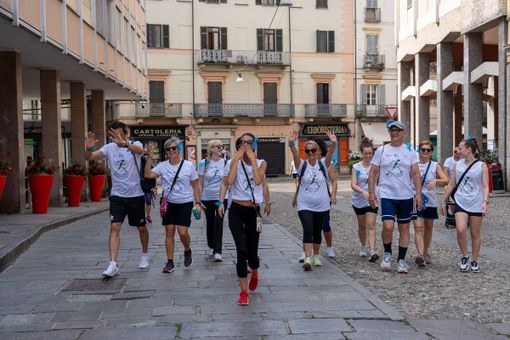 Vercelli: in tanti a "Corri e Cammina per la Ricerca", la manifestazione della Fondazione Marazzato