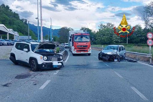Incidente stradale a Serravalle. Vigili del Fuoco sul posto per i soccorsi