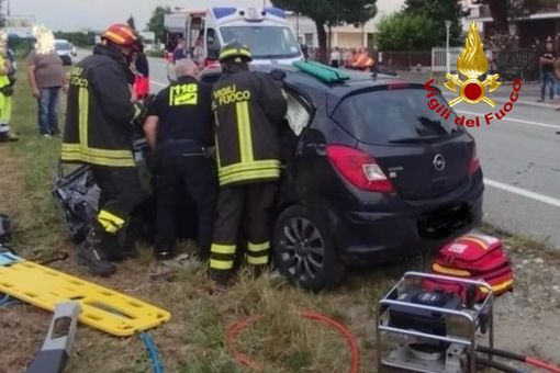 Incidente Stradale a Santhià, ci sono feriti