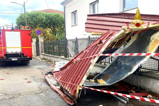 Il maltempo colpisce il vercellese con danni importanti Il maltempo colpisce il vercellese con danni importanti