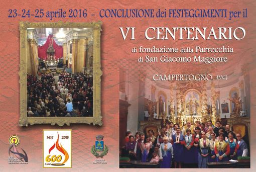 Campertogno: I festeggiamenti per la ricorrenza della fondazione della Parrocchia San Giacomo Maggiore