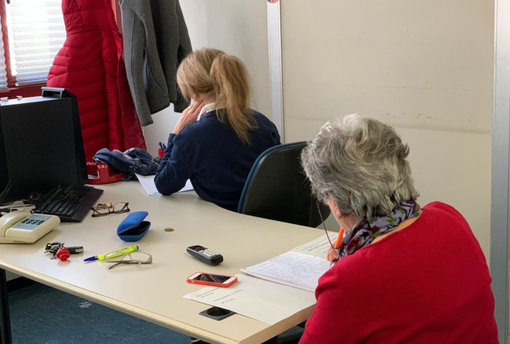 Il team che aveva gestito il servizio durante la prima ondata