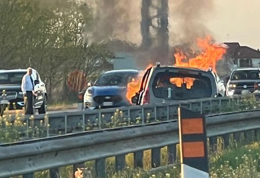 La scena dell'incidente