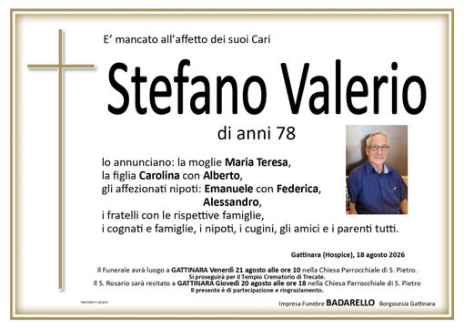 Stefano Valerio Stefano Valerio