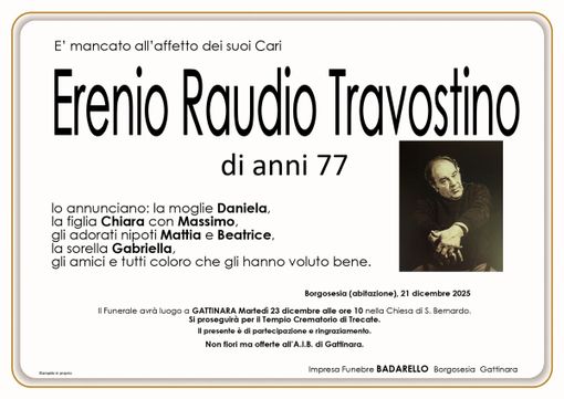 Erenio Raudio Travostino