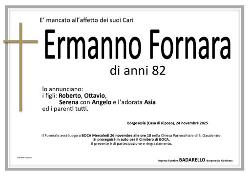 Ermanno Fornara Ermanno Fornara
