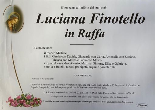 Luciana Finotello in Raffa