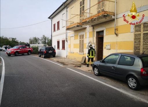 Fuga gas a Vercelli. Intervento dei Vigili del Fuoco