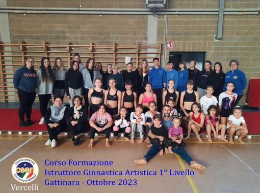Concluso il corso CSEN di formazione istruttori 1° livello di Ginnastica Artistica
