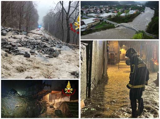 Allerta rossa in Valsesia: le strade e i ponti chiusi a causa del maltempo Allerta rossa in Valsesia: le strade e i ponti chiusi a causa del maltempo